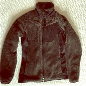 Black fleece Columbia jacket XS